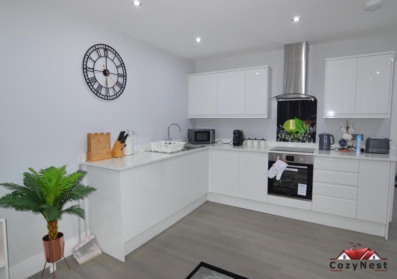 Luxury Central Self Contained Flat By Cozynest Reading Dış mekan fotoğraf